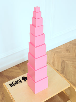 Montessori Rosa-Turm