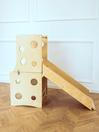 3in1 Montessori Holz-Lernturm