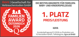Auszeichnung: Ausgezeichnet — ÖGVS-Kundenbefragung 01/2026