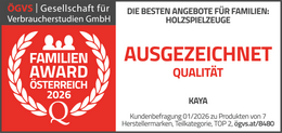 Auszeichnung: Ausgezeichnet — ÖGVS-Kundenbefragung 01/2026