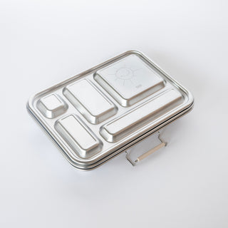 Edelstahl-Box mit Dip-Behälter