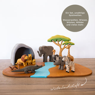 XL-Bodenplatten Puzzle-Set (9-teilig)