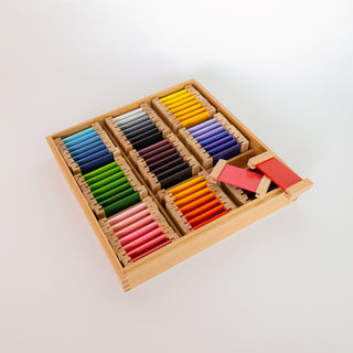 Montessori-Farbkarten