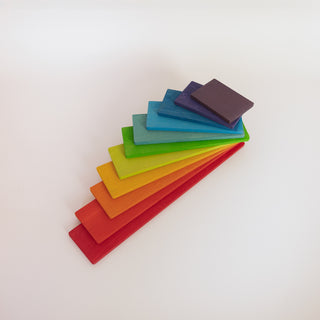 Regenbogen-Bauplatten