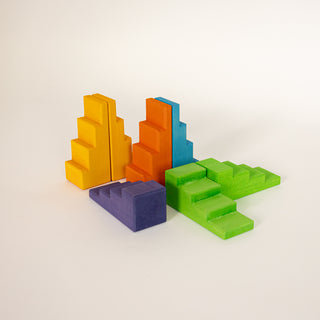 Regenbogen-Treppen