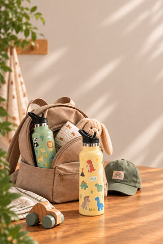 Vieles für Kinder ist unnötig. Eine gute Trinkflasche nicht.